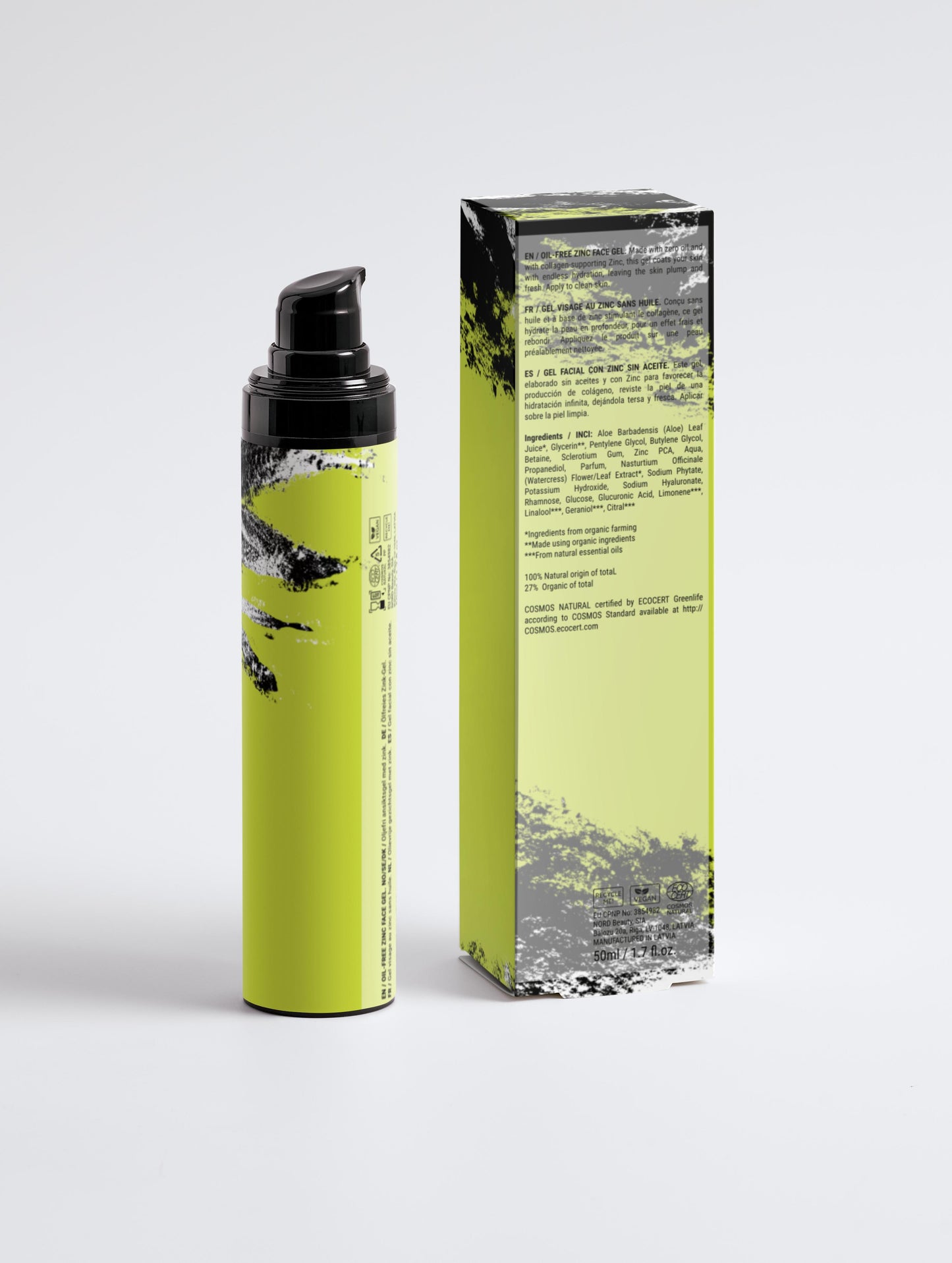 Men Oil-Free Moisturising Face Gel